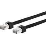 METZ CONNECT 13084F1000-E Netzwerkkabel Schwarz 1 m Cat5e S/UTP (STP) (13084F1000-E)