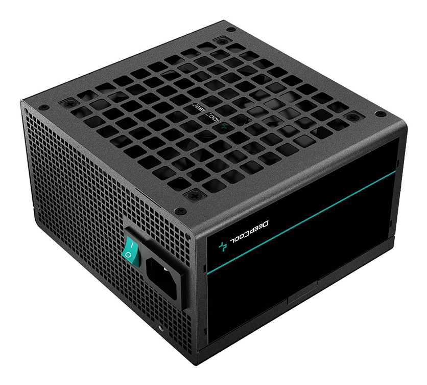DeepCool PF600 Netzteil 600 W 80 Plus White ATX12V 2.4 Aktiv PFC Schwarz