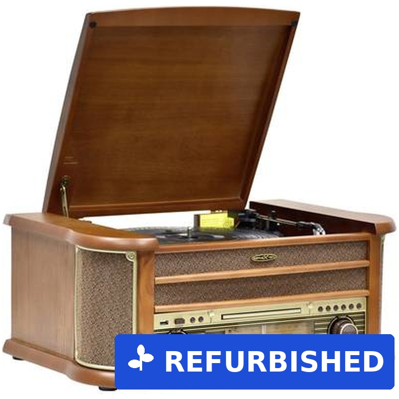 Reflexion HIF2002 USB-Plattenspieler Riemenantrieb Holz (HIF2002) (geöffnet)