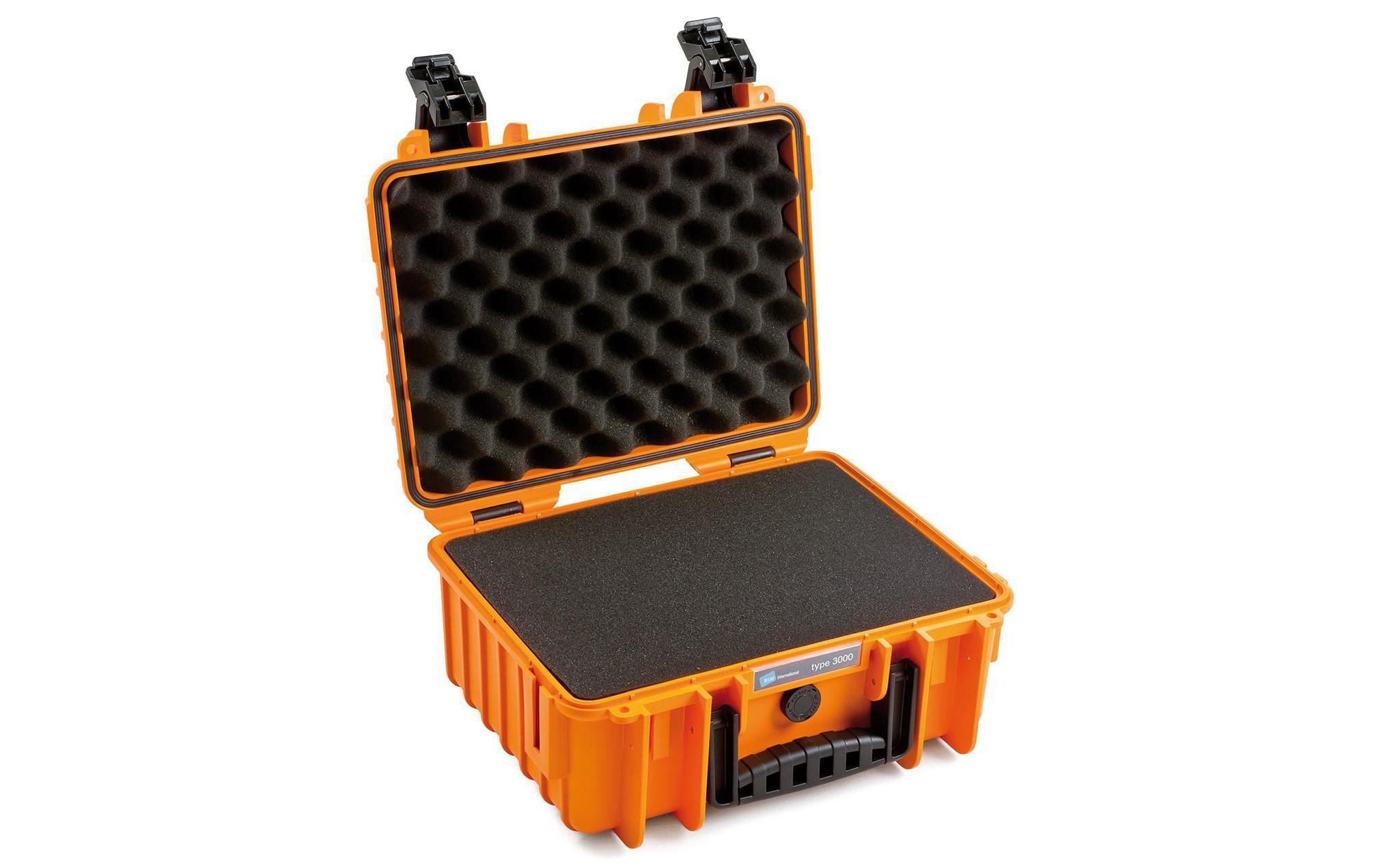 B&W outdoor.case Type 3000 Hartschalenkoffer Orange