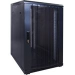 DSIT 19” Serverschrank 18 HE perforierte Fronttür 600x800x1000mm