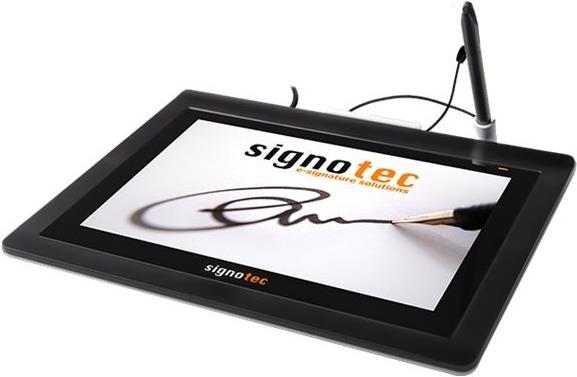 signotec Delta 10,1" LCD Unterschriften-Terminal Schwarz