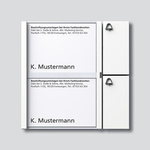 Siedle Vario Bus-Tasten-Modul BTM 650-02 W weiß (035732)