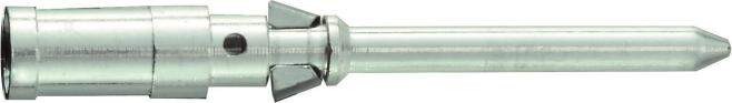 HART Crimpkon.-Stift 1,0qmm 09150006102 versilbert 100 (09150006102)