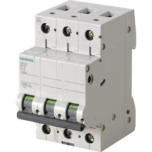 Siemens Leitungsschutzschalter 3polig 6 A 400 V 5SL6306-7 (5SL6306-7)