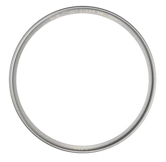B+W T-Pro 007 Clear MRC nano Filter 77 mm Silber