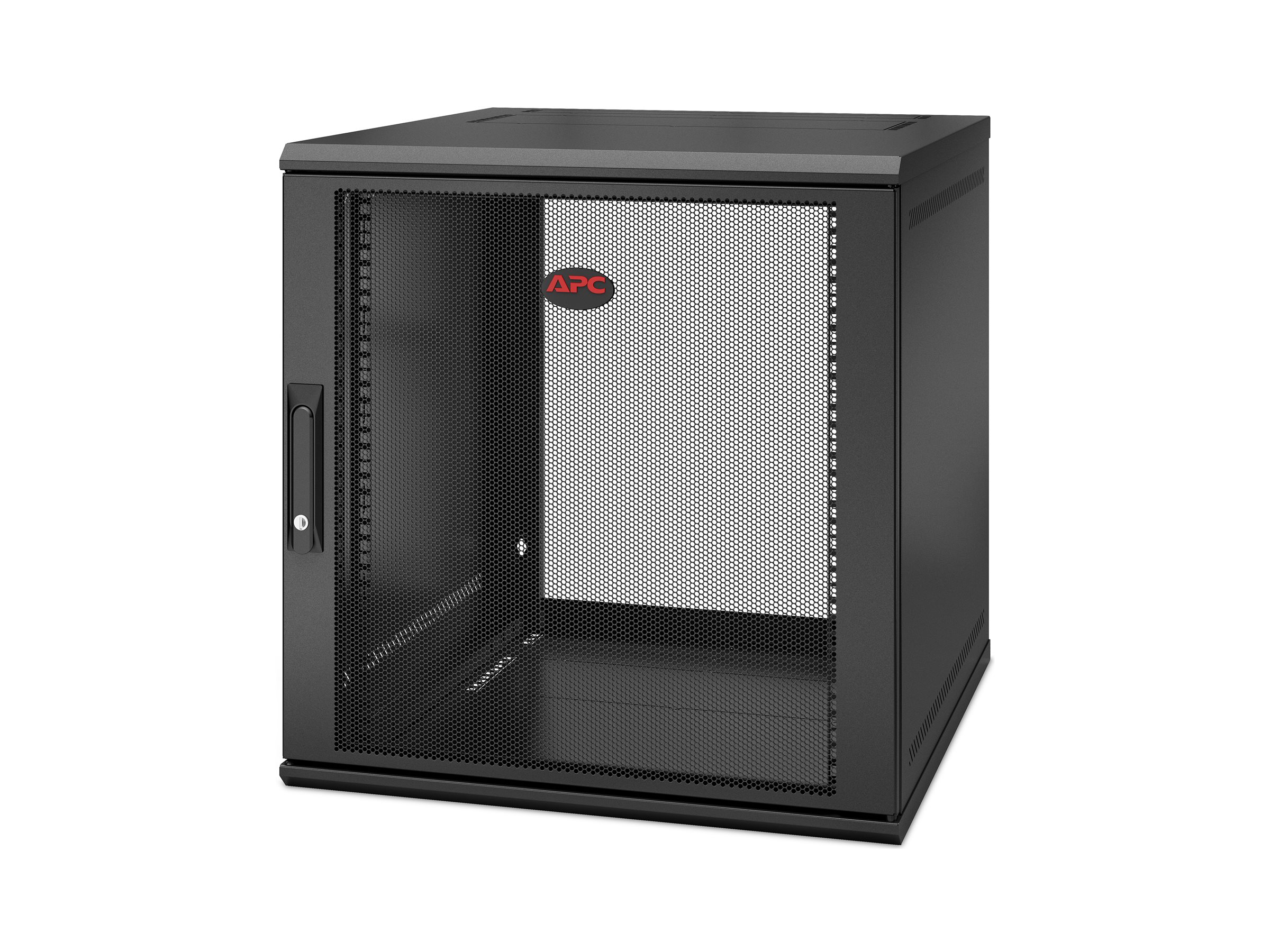 APC NetShelter WX AR112SH6 12U Wandmontagegehäuse 600 mm Schwarz