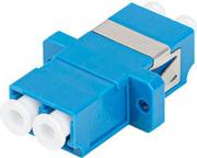 Lanberg Fiber Optic Adapter SM LC/UPC DUPLEX (FA-LCUP-SD01-0001-BU)