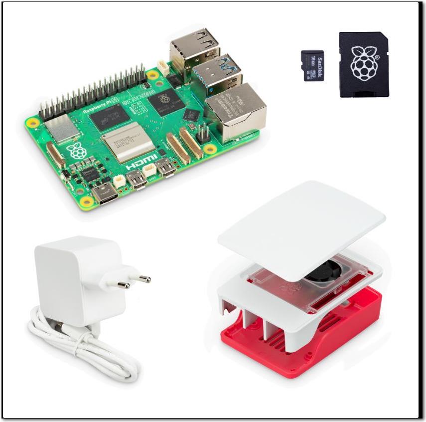 Raspberry Pi 5 8GB Base Kit (84858)