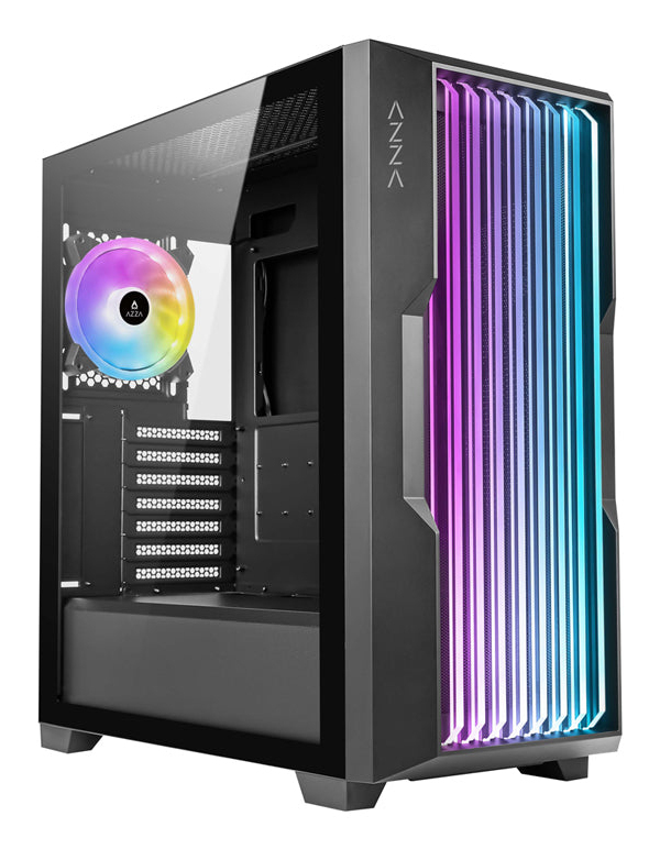 AZZA Guardian 520BG Midi Tower Schwarz