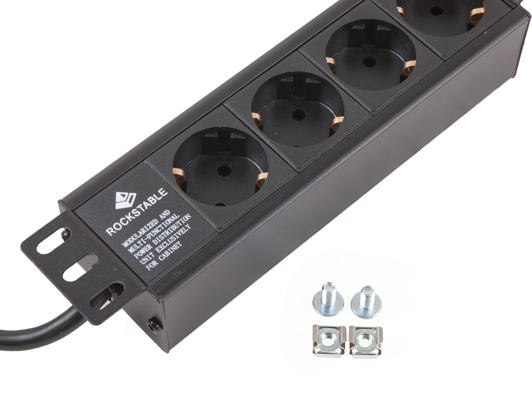Rockstable 4-Fache Steckdosenleiste (RS10-33PDU4)