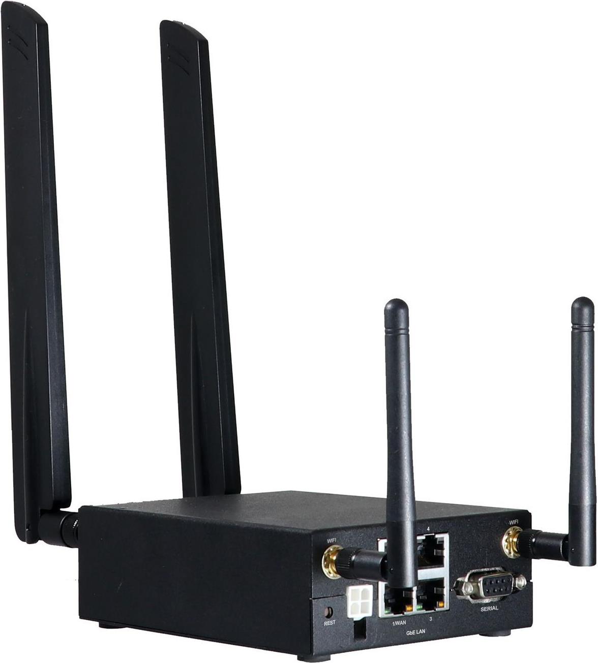 Billion Electric 4G LTE Transportation WiFi Router with Serial Port - Router with Serial Port (M120N)