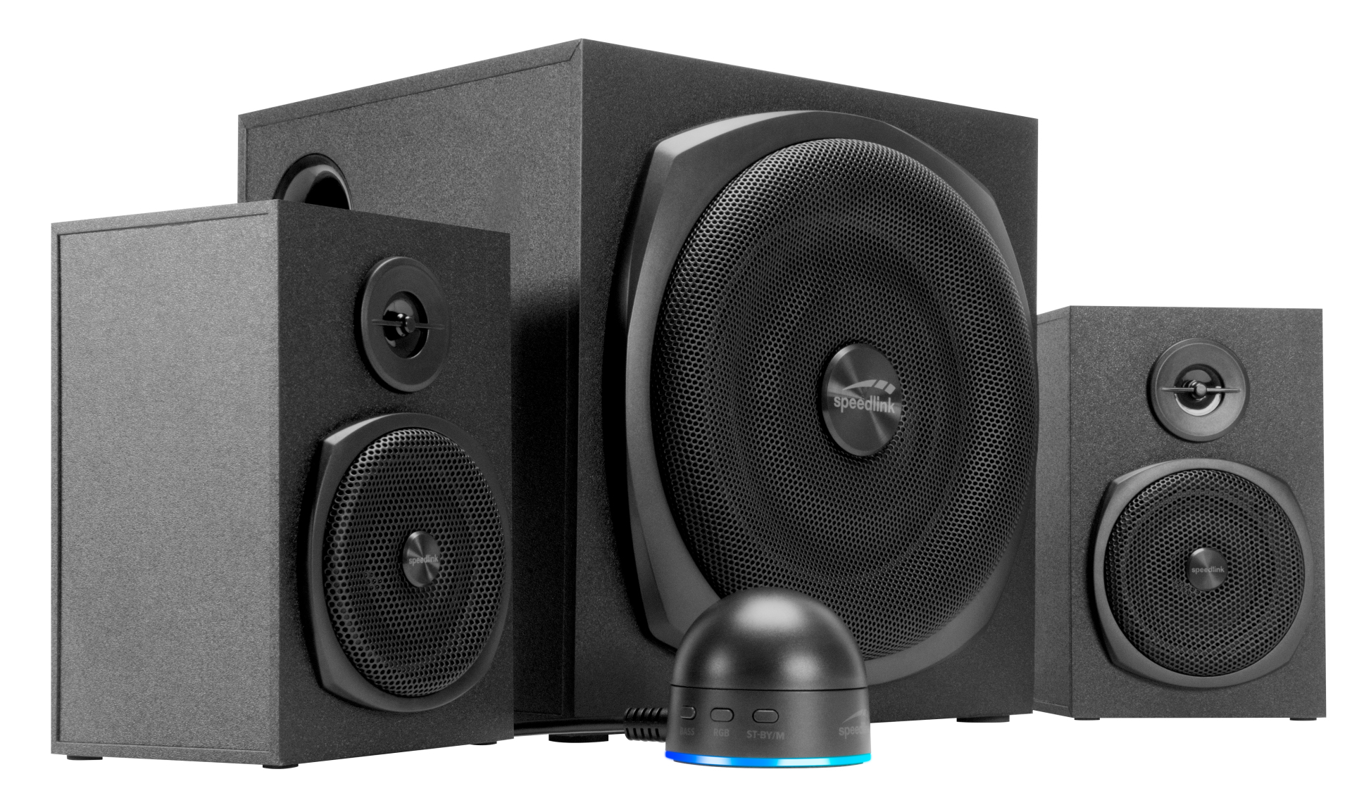 SPEEDLINK GRAVITY LT 2.1 2.1-Kanal Lautsprecherset 40 W Schwarz