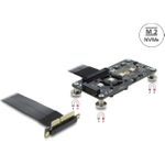 Delock PCI Express 3.0x4> M.2 Key M Adapter 10cm (64357)