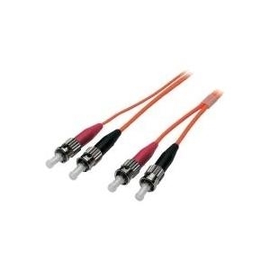 EFB-Elektronik Duplex Jumper ST-ST 62,5/125µ, OM1, LSZH, orange, 3.0mm, 2m Hersteller: EFB Elektronik (O6023.2)