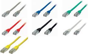 shiverpeaks BASIC-S Patchkabel, Kat. 6, S/FTP, grau, 50,0 m RJ45 Stecker (BS75750-H)