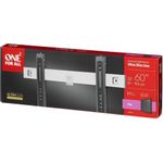 One For All WM 6411 152,40cm (60") Schwarz - Silber Flachbildschirm-Wandhalterung (WM6411)