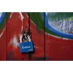 ABUS T65AL/40 Herkömmliches Vorhängeschloss (T65AL/40 BLUE)