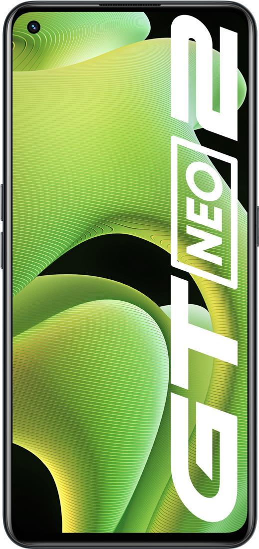 Realme GT Neo 2 5G Smartphone Dual SIM RAM 12GB 256GB OLED Display 16,80cm (6,62) 2400 x 1080 Pixel (120 Hz) Triple Kamera 64 MP, 8 MP, 2 MP front camera 16 MP Neongrün (6941399061026)  - Onlineshop JACOB Elektronik