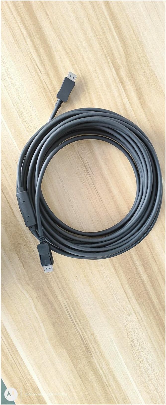 MicroConnect MC-DP-MMG-1500 DisplayPort-Kabel 15 m Schwarz