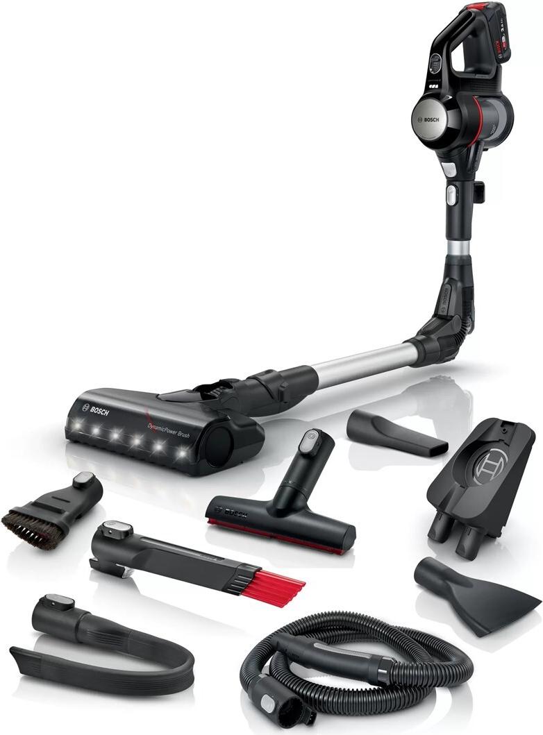 Bosch BCS711PET Stabstaubsauger Akku Trocken Beutellos 0,3 l Schwarz, Rot 3 Ah (BCS711EXT)