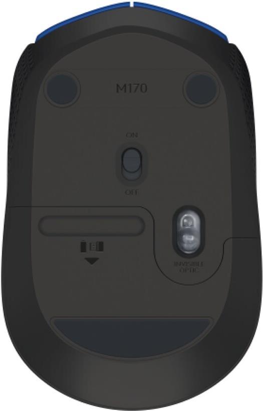 Logitech M171 Maus optisch RF Wireless Schwarz, Grau
