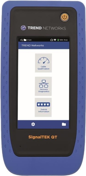 TREND Networks IDEA R166002 SignalTEK QT 10G Gigabit Kupfer- Qualifizierungstester (R166002)