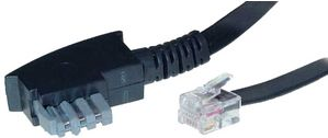 shiverpeaks BASIC-S Telefonkabel, schwarz, 6,0 m (BS70166)