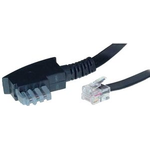 shiverpeaks BASIC-S Telefonkabel, schwarz, 6,0 m (BS70166)