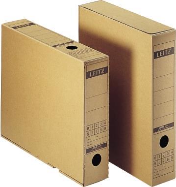 LEITZ Archivschachtel 6084/6084-00-00, natur, 70x265x325mm - 1 Archivschachtel (6084-00-00)