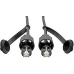 EATON TRIPPLITE Industrial Cat5e/Cat6 STP Ethernet Cable - RJ45m/M CMX Outdoor IP68 26 AWG TAA 50 ft. 15,24m (N206-PC50-IND)