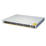 Cisco Catalyst 1000-48FP-4G-L Netzwerk-Switch, 48 Gigabit Ethernet (GbE)-PoE+-Ports, 370 W PoE-Budget, 4 1G-SFP-Uplink-Ports, erweiterte eingeschränkte Lebenszeit (C1000-48FP-4G-L)
