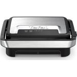 Tefal GC270D Inicio Compact Kontaktgrill 2-in-1 Panini & Grill 1000W schwarz/Edelstahl