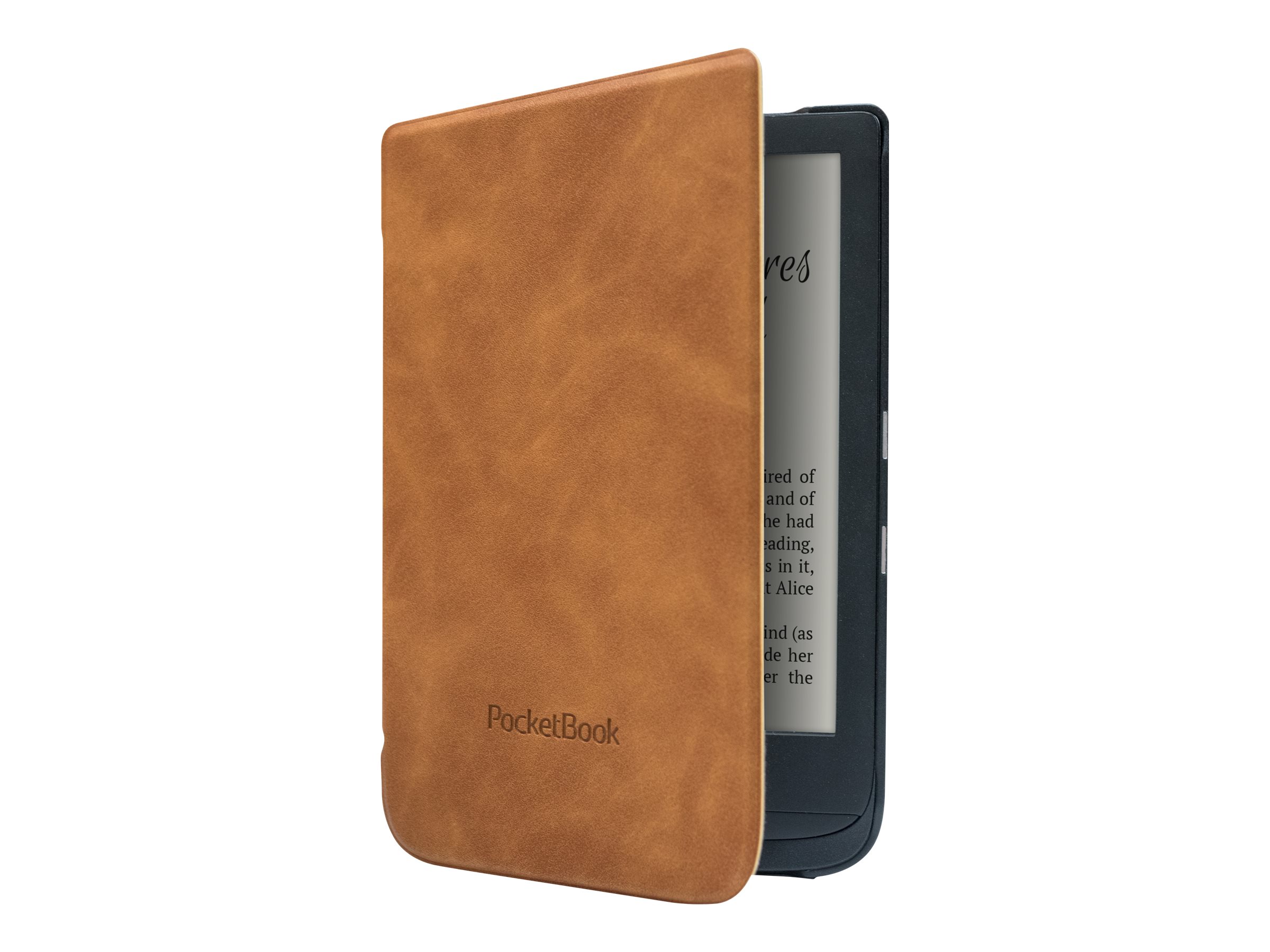 PocketBook Shell Flip-Hülle für eBook-Reader 6" Braun