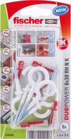 Fischer DuoPower 6 x 30 RH N K NV Dübelset 30 mm 535481 1 Set (535481)