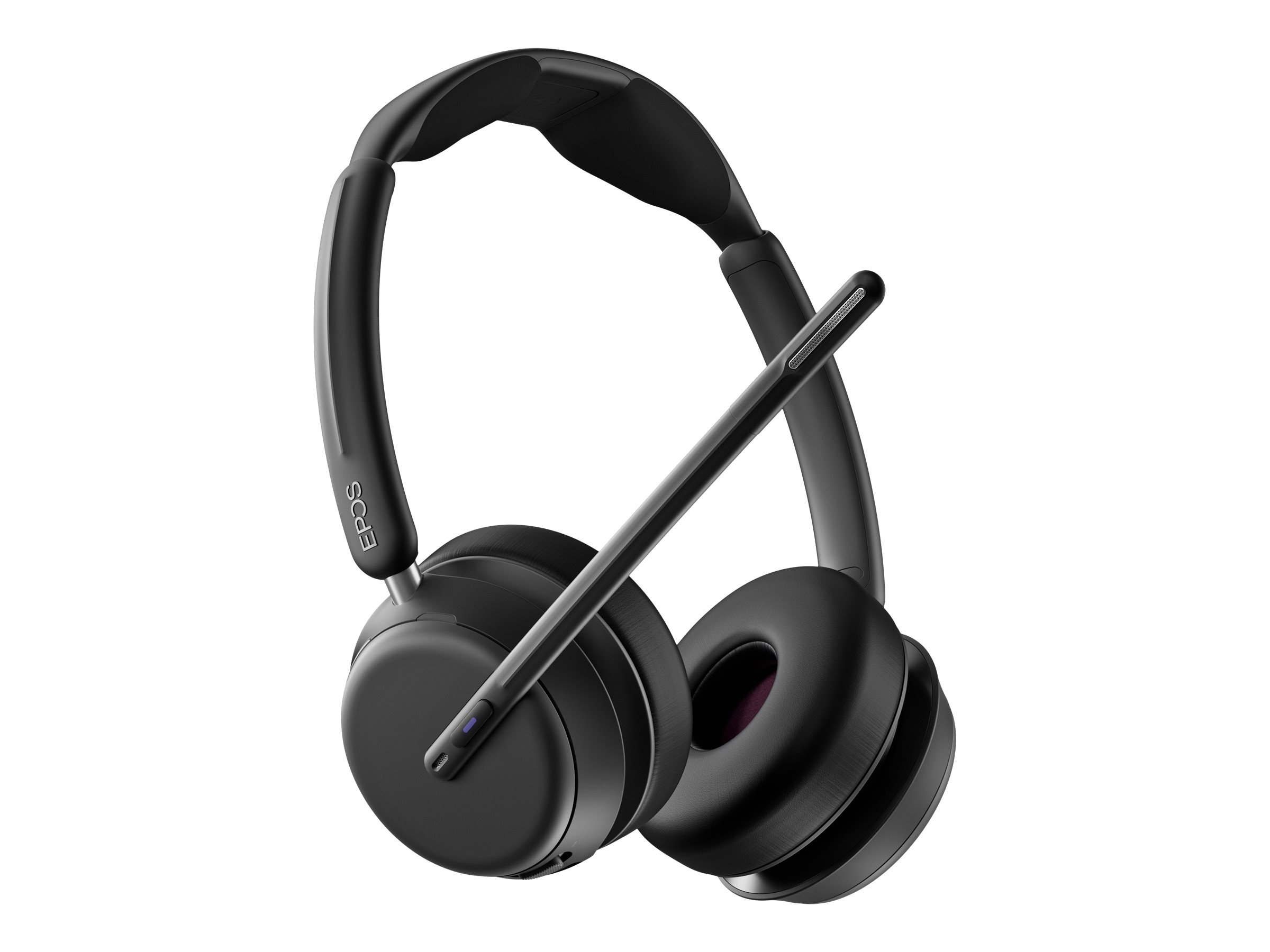 EPOS IMPACT 1061 Binaurales Bluetooth-Headset mit Ladestation Schwarz