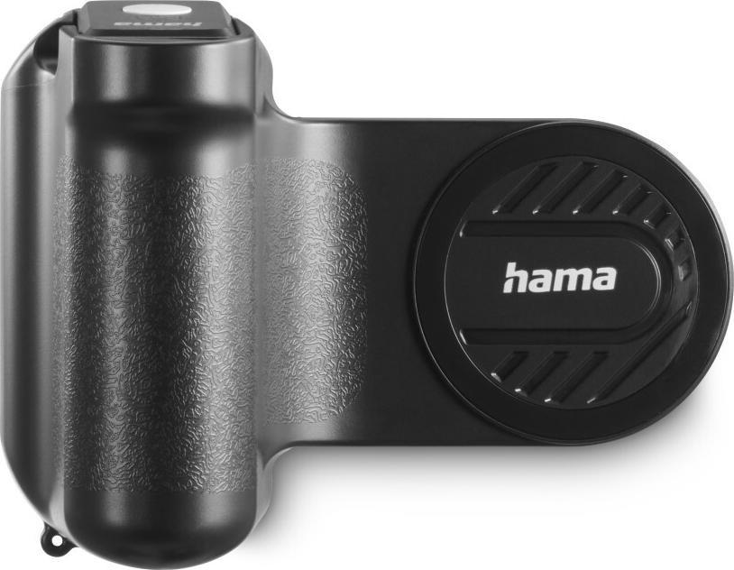 Hama Kameragriff MagGrip für Handy, Haltegriff magnetisch, Fernauslöser, 1/4 (00004673)