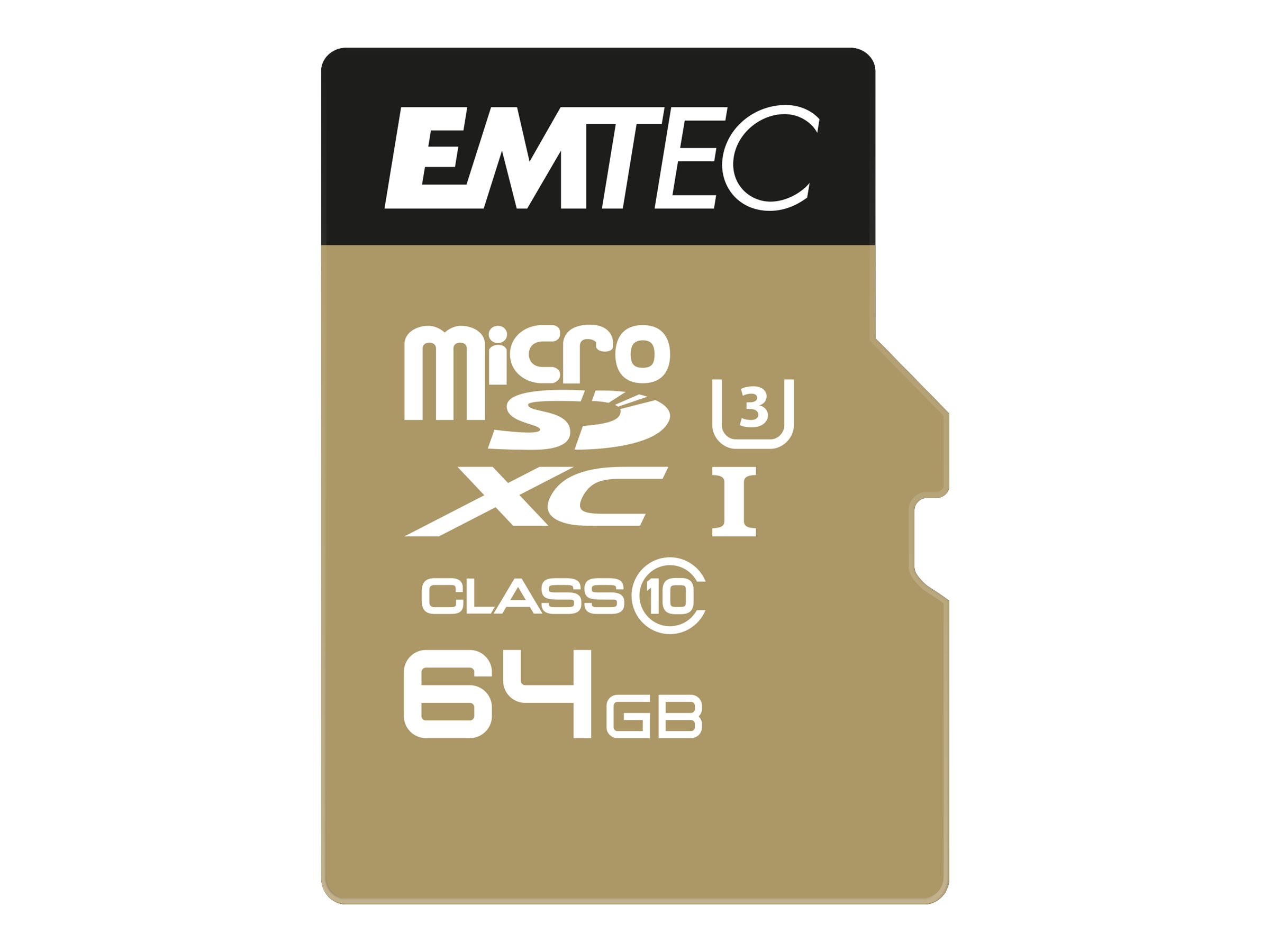 Emtec SpeedIN' microSDXC 64 GB UHS-I U3 Class 10 Speicherkarte