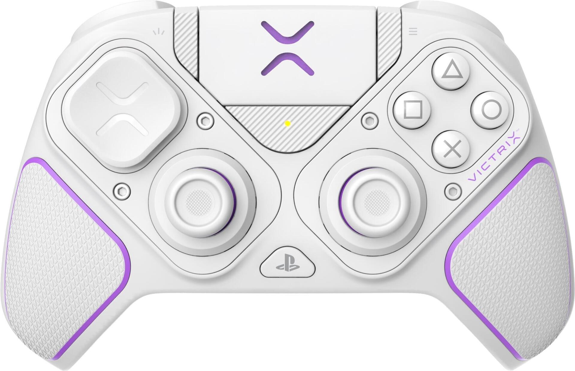 PDP Controller Victrix Pro Hybrid wireless weiß PS5 - Weiß (052-002-WH)