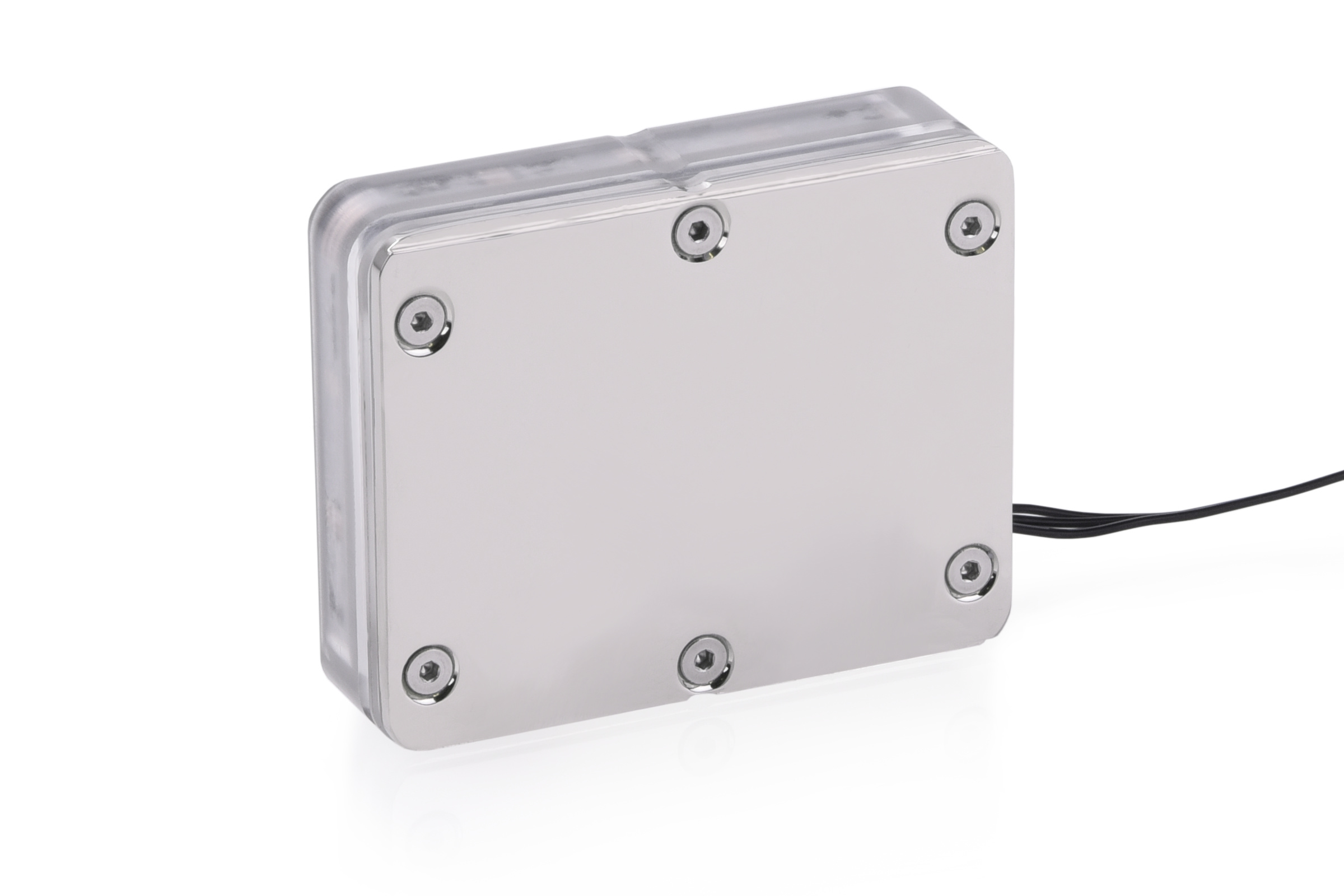 Alphacool 12981 Wasserblock Acryl Kupfer für LGA 2066, LGA 2011-v3, TR4, sTRX4, SP3, LGA3647-0 Weiß