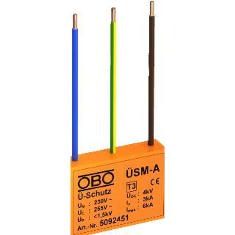 Obo Bettermann ÜSM-A. Nominale Stromabgabe: 16 A 5092451