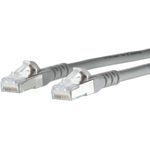 BTR Netcom RJ45 Netzwerk Anschlusskabel CAT 6A S/FTP 1.50 m Grau mit Rastnasenschutz BTR Netcom (1308451533-E)