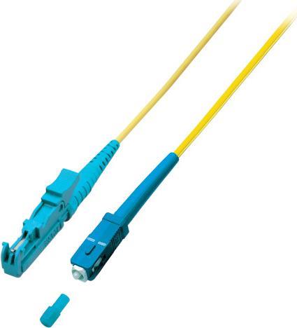 EFB-Elektronik Simplex LWL Patchkabel E2000¬-SC OS2 1m 3,0mm Gelb 9/125µm Hersteller: EFB Elektronik (O0839.1)