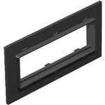 Obo Bettermann T8NL P105 9011. Produktfarbe: Schwarz, Material: Polyamid, Design: Schraubenlos. Breite: 170,9 mm, Höhe: 85,4 mm, Dicke: 2,32 cm (7408452)