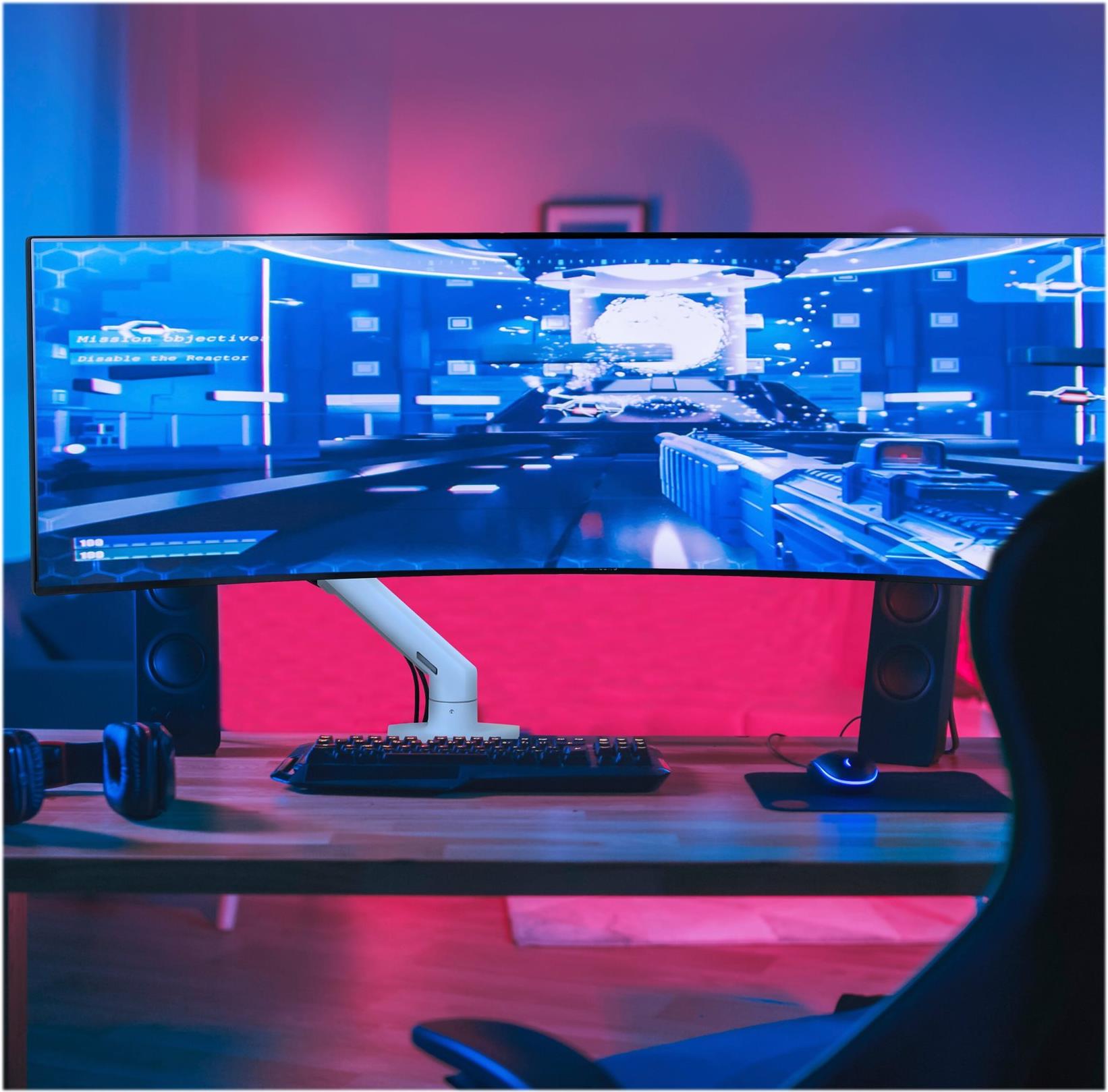 Ergotron HX HD Monitor Arm 49" Weiß