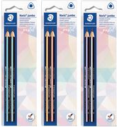 Staedtler 119 2B Mehrfarben (119 BK2 PA)