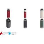 THERMOS Isolier-Trinkflasche ICON Water Bottle, 0,71 L doppelwandiger Edelstahl, mit Flip-Strohhalm zum Ausklappen, - 1 Stück (4123.353.071)