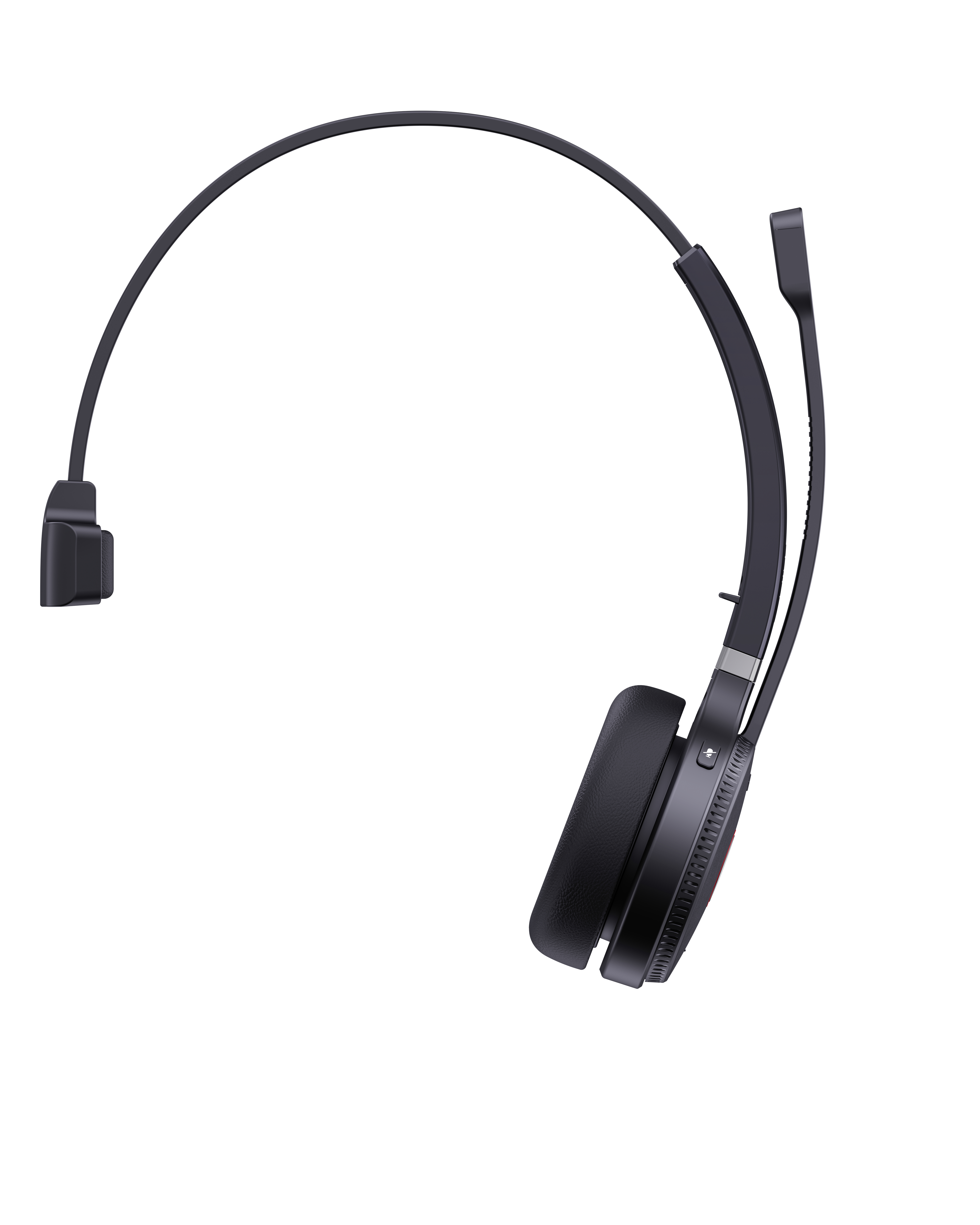 Yealink WH62 Mono UC DECT Wireless Headset Schwarz