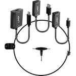 Lindy Konverter-Satz USB Typ C, MiniDP und DP an HDMI 18G Immer den richtigen Konverter am HDMI-Kabel zur Hand (38304)