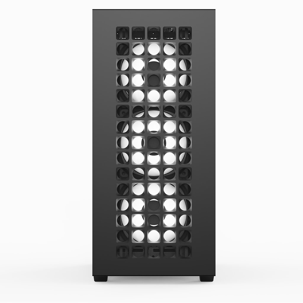 Aerocool D502A Midi Tower Schwarz